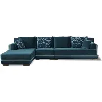 AEA Wohnlandschaft L-Form Ecksofa Couch Design Polster Textil Garnitur Sofa Ecke