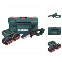 Metabo MS 18 LTX 15 outil sans fil 18 V 15 cm 5 m/s + 2x batterie 5,5 Ah + chargeur + metaBOX