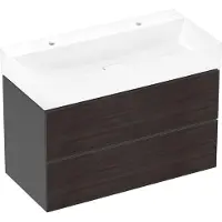 Hansgrohe Xevolos E lavabo, 2 trous pour robinet, sans trop-plein, 1000x480mm, SmartClean, non rectifié, avec vidage, 61110450