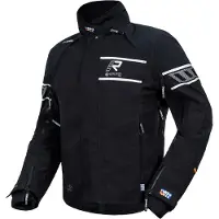Rukka Rapto-R Black Silver Motorcycle Textile Jacket Taille 62