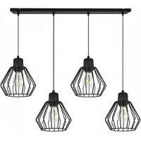 Light11 HOME Suspension, lustre, abat-jour en fil métallique, LED