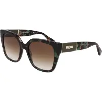 Longchamp Lo754sl N Woman Sunglasses Marron Dark Green 9/CAT3 Femme