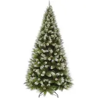 Triumph tree Arbre de Noël artificiel Pittsburgh - 102x102x185 cm - Aiguille dure - Vert