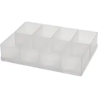 Raaco Kit de compartimentation 8 pcs. transparent largeur 55 x profondeur 79 x hauteur 47mm pour art. -871325-871332 - 109888
