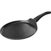 Nabbi Plaque à crêpes avec surface antiadhésive Royal 26 cm - Noir