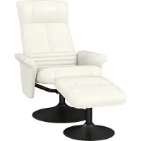 SUGIFT Fauteuil relax, revêtement imitation microfibre, couleur crème