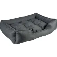 Laroy Lit pour chien Duvo+ Duratex gris foncé, taille : XL
