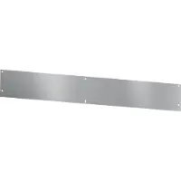 Delabie Panneau arrière L.2400 H.300 Acier inoxydable 1.4301 satiné