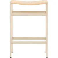 Venture Home Polly tabouret de bar blanchi.