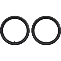 CST Pneus de vélo à profil route pour vélo enfant City, lot de 2 pneus 20 x 1,75", noir
