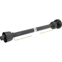Wiltec Arbre Transmission T4 cardan - longueur 1300-1430 mm / 1 3/8" 6 dents & 35 mm rond, broche 13 mm / 460 Nm / 540 tr/min / 40 kW (55 CV) - Prise de force agricole