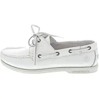 Lumberjack Bottes de travail, chaussures à lacets, sac, blanc, chaussures de loisirs
