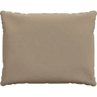 Pokar Coussin de salon Coussin d'assise, Couleur:Beige, Taille:Coussin de dossier 60x40