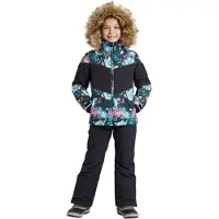 Roxy Veste de ski Gypsy pour fille avec membrane 15K à fleurs 128