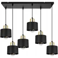 Light11 HOME Pendelaire Moderne Lampe Led Noire