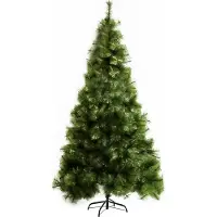 Youjia Sapin de Noël artificiel de 210 cm avec 505 branches, décorations de Noël, support métallique inclus, pour l'intérieur