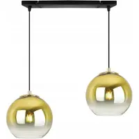 Light11 HOME Suspension Lustre Abat-jour doré 15 cm