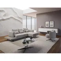 AEA Wohnzimmer Sofagarnitur Ecksofa L-Form Sessel Luxus Holz Couchtisch