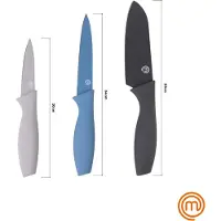 MasterChef Lot de 3 couteaux de cuisine