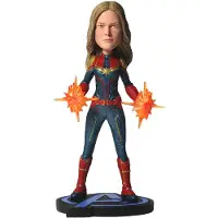 NECA Avengers : Endgame Captain Marvel Head Knocker figurine à tête branlante 20 cm