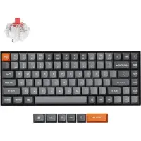 Keychron K2 Max QMK Wireless Mechanical Keyboard, LED blanche, QWERTY US Layout - Super Red - K2M-A1
