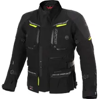 Büse Storm Veste Textile Noir/Jaune néon 50 hommes