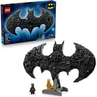 LEGO DC Batman Logo de Batman 76330, Jeu de Construction, 2 Minifigurines, 20 Ans DC Batman
