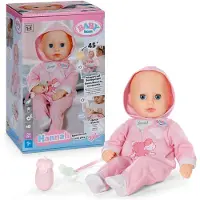 Baby Born Hannah Joue avec moi 36cm biberon et tétine inclus