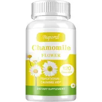 Buporai Chamomile Flower Extract 700 mg (120 gélules) Complément alimentaire