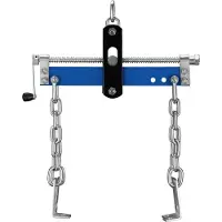Wiltec Balancier de positionnement pour grues d’atelier – 680 kg max. – Levage par Chaînes – Équilibreuse de charge – Équilibreur – Garage, Atelier