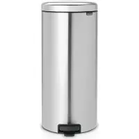 Brabantia NewIcon Poubelle à pédale 30 Litre Acier Mat