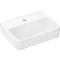 Hansgrohe Lavabo mural Xanuia Q, 450/340 mm, avec trou pour robinet, sans trop-plein, technologie SmartClean, blanc