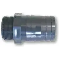 Nuova Rade Raccord droit , modèle M 3/4", couleur noire. Une taille unique