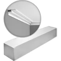 ORAC Decor C390 MODERN STEPS 1 carton complet 10 Corniches Moulures | 20 m