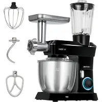 MPM robot de cuisine planétaire 3en1 puissant noir MRK-24