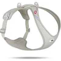 Curli Belka Comfort Harnais pour chien All New Gris clair 3XL (3XL, Chien, Général)