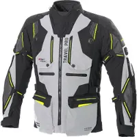 Büse Travel Pro Veste Textile Gris Clair Noire Taille 58