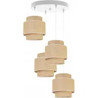 Light11 HOME Suspension, lustre, abat-jour, Boho Juta