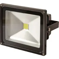 Synergy 21 Spot LED de chantier extérieur 50W *jaune* V2 boîtier noir (4500 lm)