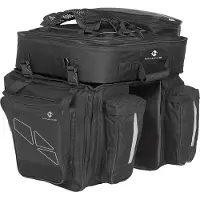 M-Wave Amsterdam Triple 96l Pannier Noir