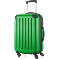 Hauptstadtkoffer - Spree - Bagage à main avec extension, valise sur roulettes, trolley avion valise rigide Hand Luggage TSA, 55 cm, Cabin Bag max 42 litres,Vert