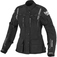 Berik Veste textile imperméable Torino pour femme, noir, 38