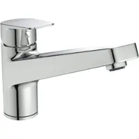 Ideal standard Mitigeur de cuisine Standard Ceraplan, sortie 219 mm, sans pression, chrome, 1 pièce.