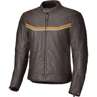 Held Heyden Marron Beige Blouson Cuir Taille 52