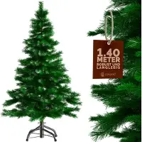 Casaria Sapin de Noël artificiel 140 cm avec 470 branches