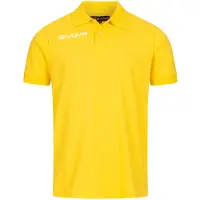 Givova Polo Polo Cotone Piquet Été Jaune 2xl - XXL
