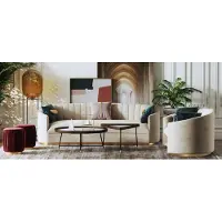 Xl Moebel Gmbh Ensemble de canapés 3+1 places Design Canapé Coussin Canapé Moderne Luxe Nouveau