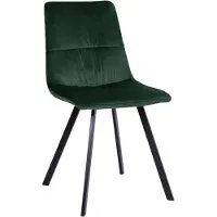 Feldmann-Wohnen Lot de 6 chaises de salle à manger et de cuisine Toldeo, vert