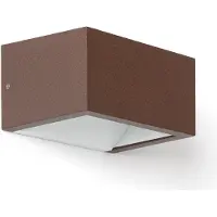 LEDKIA Applique Murale Led Extérieure 9 W Aluminium Éclairage Double Face Cct Sélectionnable Sheffield Rouille