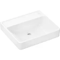 Hansgrohe Xanuia Q lavabo, sans trou pour robinet, sans trop-plein, 550x480mm, blanc, 60237450